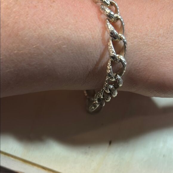 Silver Minimalist Chain bracelet - Picture 5 of 5